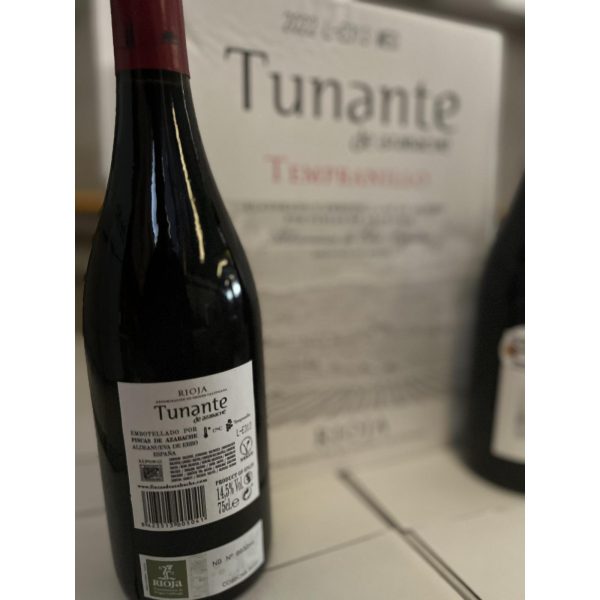 Comprar Vino Rioja D.O Tempranillo Tunante de Azabache