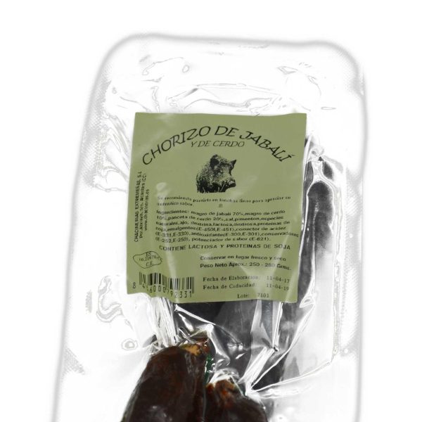 Comprar chorizo de jabalí