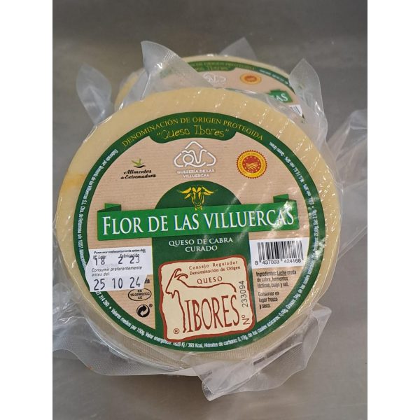 Comprar Queso de Cabra Curado de los Ibores "Flor de las Villuercas"