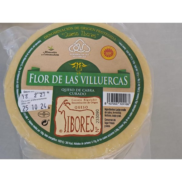 Comprar Queso de Cabra Curado de los Ibores "Flor de las Villuercas"