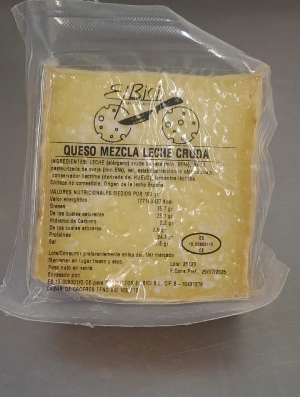 Queso mezcla El Bici picantito